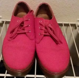 Doc Martens Red Shoes